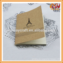 Cuaderno de papel pequeño, bloc de notas de papel kraft, nuevos productos en el mercado de China